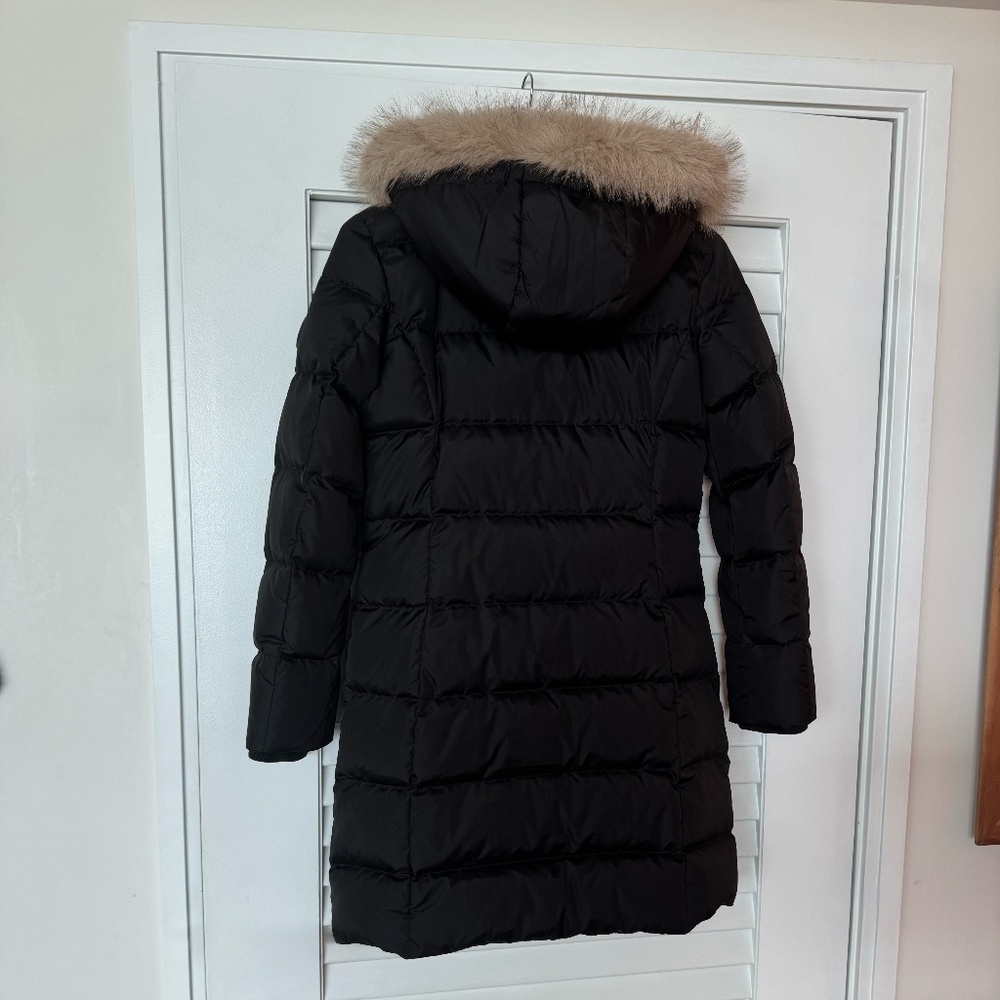 Ralph Lauren - Down-filled coat with Faux Fur trim on hood. Size XS - Picture 4 of 11